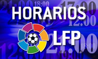 HORARIOS 4&ordf; JORNADA DE LIGA BBVA
